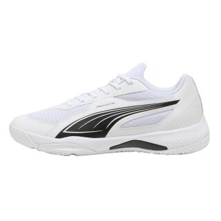 Puma Hallen-Indoorschuhe Solarflash III weiss/schwarz Herren