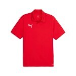 Puma Sport-Polo teamGOAL (100% rec. Polyester, atmungsaktiv) rot Herren
