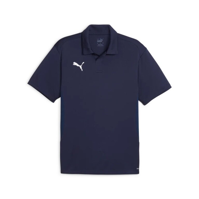 Puma Sport-Polo teamGOAL (100% rec. Polyester, atmungsaktiv) navyblau Herren