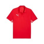 Puma Sport-Polo teamLIGA26 Sideline (hoher Tragekomfort, atmungsaktiv) rot Herren