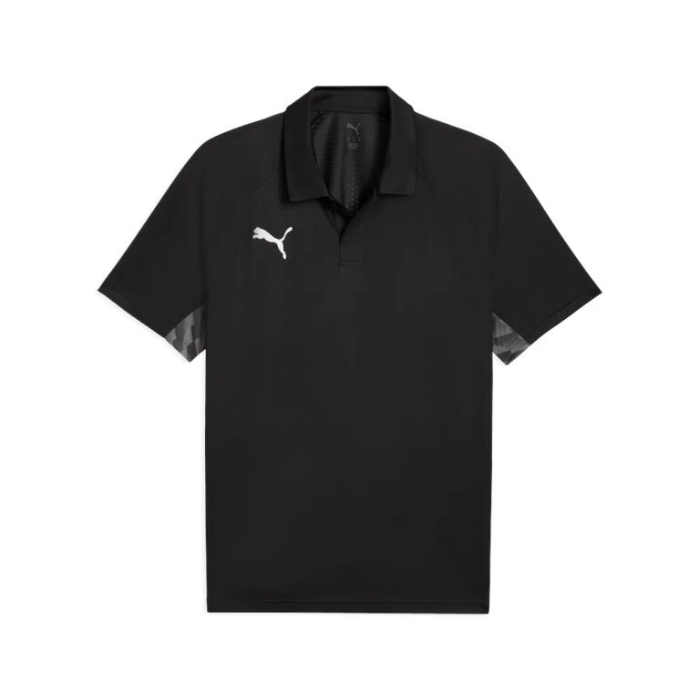 Puma Sport-Polo teamLIGA26 Sideline (hoher Tragekomfort, atmungsaktiv) schwarz Herren