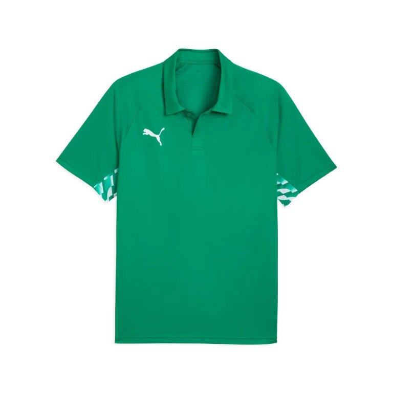 Puma Sport-Polo teamLIGA26 Sideline (hoher Tragekomfort, atmungsaktiv) grün Herren