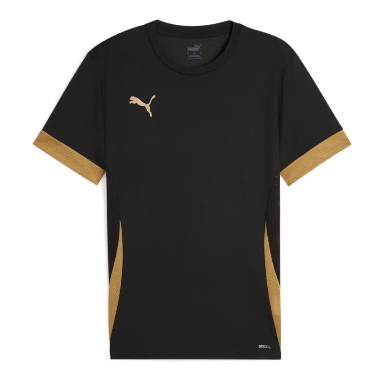 Puma Sport-Shirt teamGOAL Matchday Jersey schwarz/gold Herren