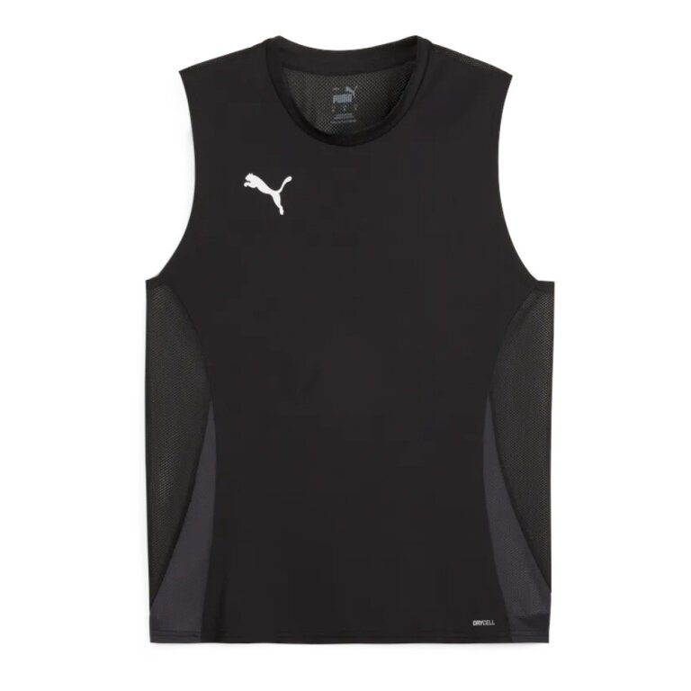 Puma Sport-Tank Top teamGOAL Sleeveless Jersey schwarz Herren