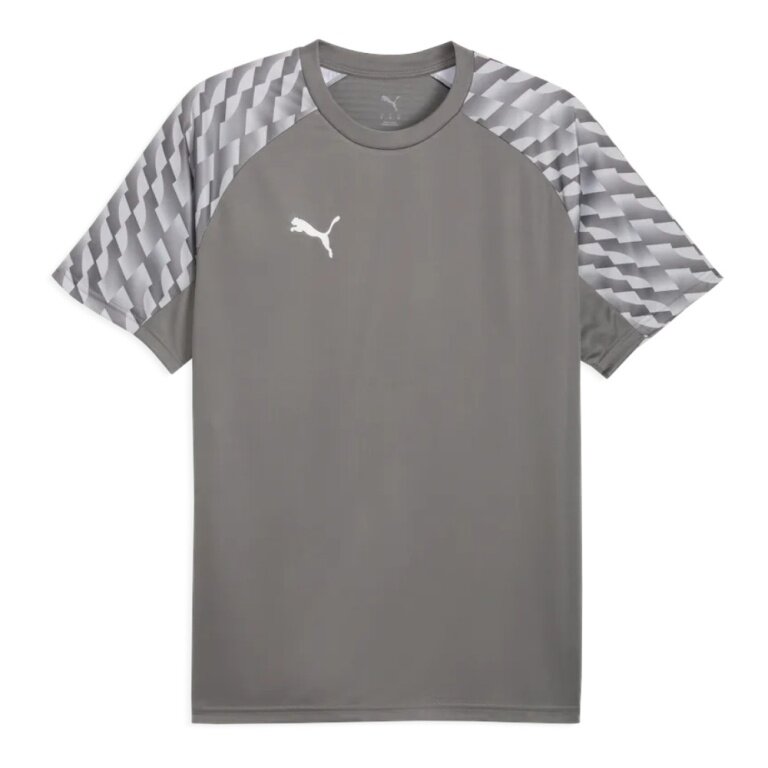 Puma Sport-Tshirt teamLIGA26 Jersey (100% rec. Polyester, atmungsaktiv) grau Herren