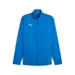 Puma Sportjacke teamGOAL Sideline Jacket (100% rec. Polyester, atmungsaktiv) royalblau Herren