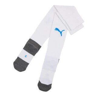 Puma Stutzenstrumpf teamLIGA26 Core weiss/blau - 1 Paar