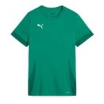 Puma Trainings-Shirt teamGOAL Matchday Jersey (100% rec. Polyester) kurzarm grün Damen