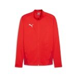 Puma Trainingsjacke teamGOAL Training Jacket (100% rec. Polyester, atmungsaktiv) rot Herren