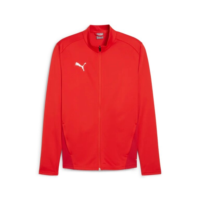 Puma Trainingsjacke teamGOAL Training Jacket (100% rec. Polyester, atmungsaktiv) rot Herren