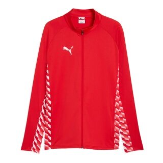 Puma Trainingsjacke teamLIGA26 Training Jacket (Full-Zip, 100% rec. Polyester, atmungsaktiv) rot Herren