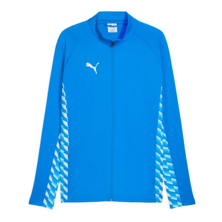 Puma Trainingsjacke teamLIGA26 Training Jacket (Full-Zip, 100% rec. Polyester, atmungsaktiv) blau Herren