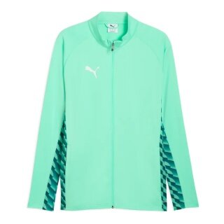 Puma Trainingsjacke teamLIGA26 Training Jacket (Full-Zip, 100% rec. Polyester, atmungsaktiv) mintgrün Herren