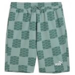 Puma Freizeit-Sporthose United AOP Shorts 10" TR (Baumwolle) kurz grün Herren