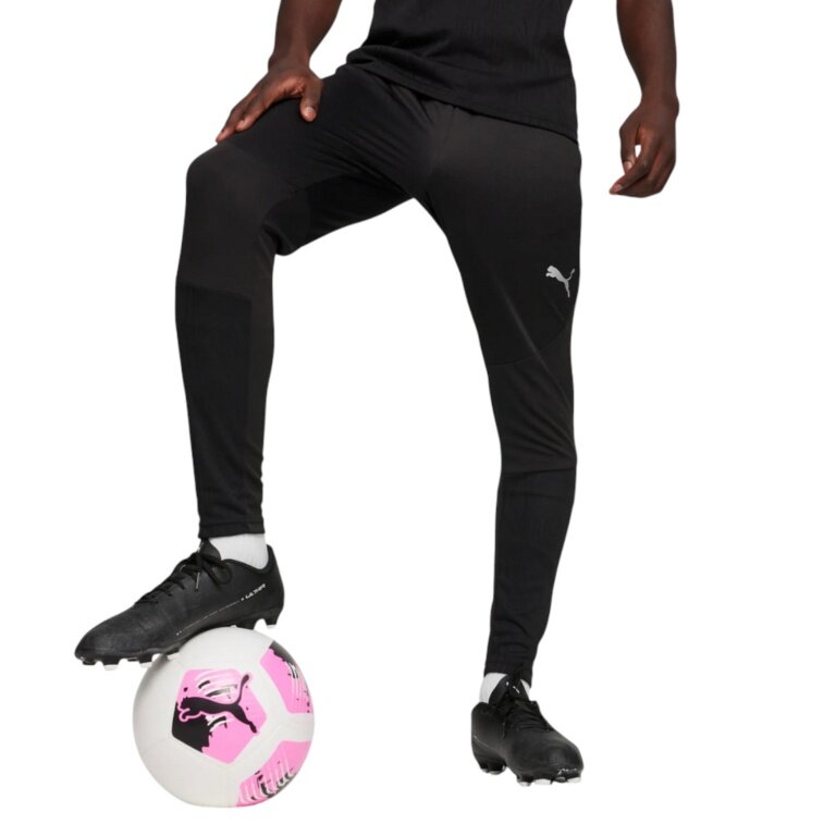 Puma Trainingshose teamFINAL Pant lang - schwarz Herren