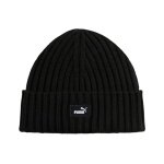 Puma Strickmütze (Beanie) ESS Fisherman (Rippenstruktur) schwarz - 1 Stück