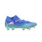 Puma Fussballschuhe Future 7 Ultimate FG/AG (für festen Boden/Kunstoberflächen) royalblau/mintgrün Herren