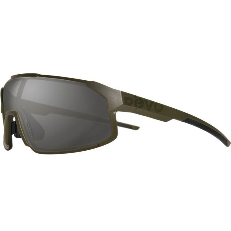 REVO Sonnenbrille Polar Polarisiert Photochromic (Glasfarbe: Graphite Photo) grün matt - 1 Brille