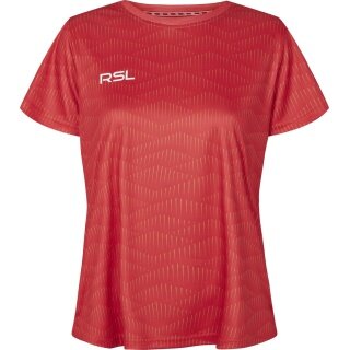 RSL Sport-Shirt Kate (100% Polyester, hoher Tragekomfort) rot Damen
