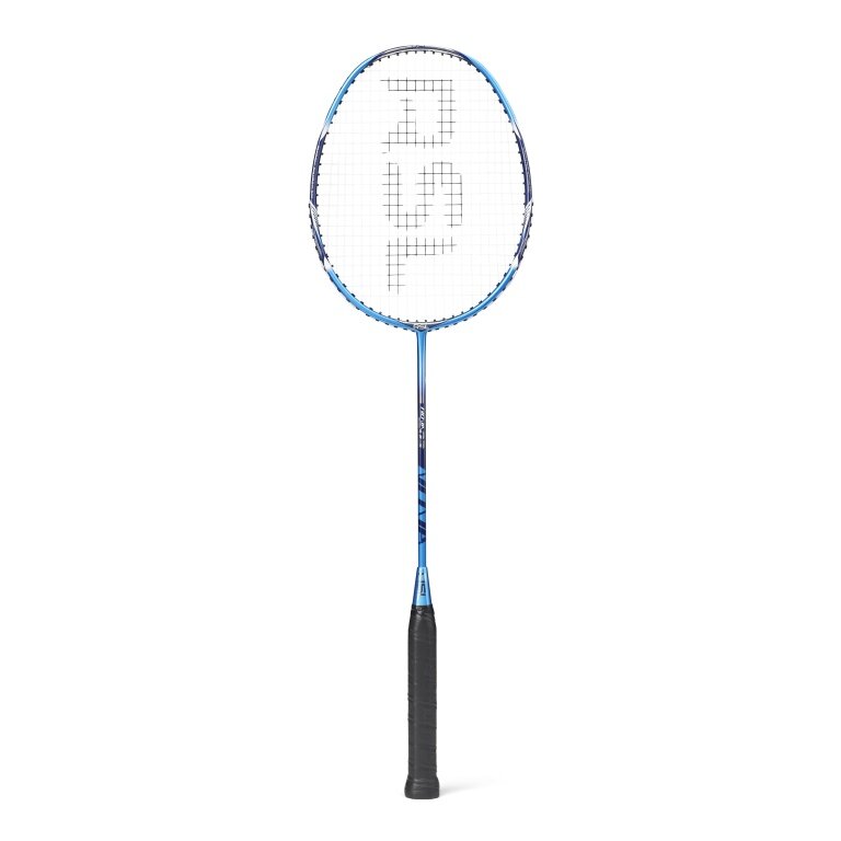 RSL Badmintonschläger Nova 03 (ausgewogen, flexibel) blau - besaitet -