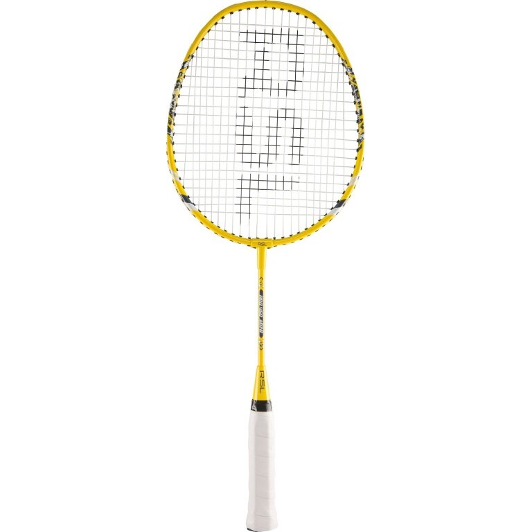 RSL Kinder-Badmintonschläger Pro 450 Mini (54cm, steif) gelb - besaitet -