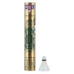 RSL Badmintonbälle Tourney No. 1 Naturfeder weiss Dose 12er