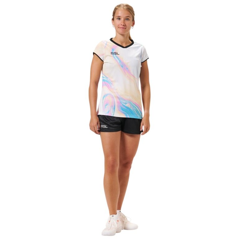 RSL Sport-Shirt River (100% Polyester) weiss/bunt Damen