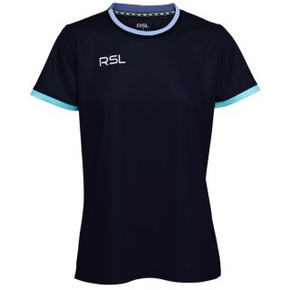 RSL Sport-Shirt Vela (100% Polyester, atmungsaktiv) navyblau Damen