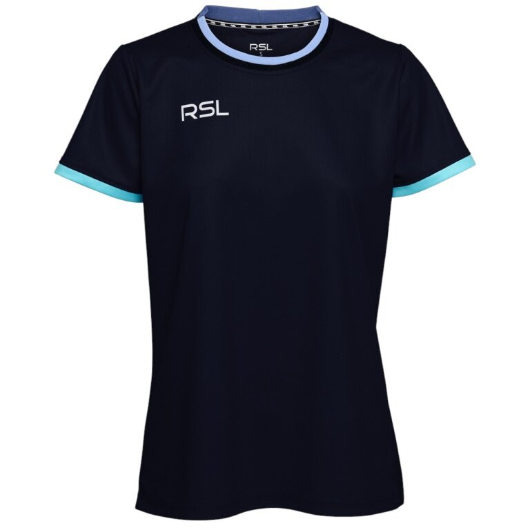 RSL Sport-Shirt Vela (100% Polyester, atmungsaktiv) navyblau Damen
