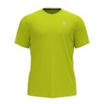 Odlo Wander-/Lauftshirt Crew Neck Essential Flyer limegrün Herren