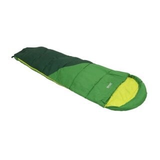 Regatta Schlafsack Hilo V2 250 (Sommerschlafsack, strapazierfähige und leichte) grün 220x80cm