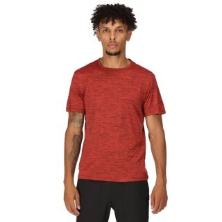 Regatta Sport-Tshirt Fingal Edition Marl (100% Polyester) rot/pink Herren
