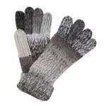 Regatta Winterhandschuhe Frosty VI (Strickhandschuhe, warm) grau Damen