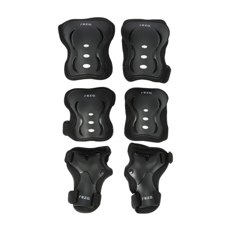 Rezo Schutzausrüstung Daewon Kids Protectors (Knieschoner, Ellbogenschützer, Handgelenkschutz) - Kinder 3er Set