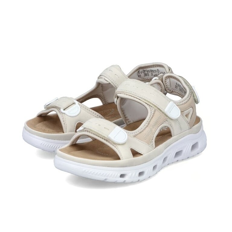 Rieker Trekkingsandale 64074-60 beige Damen