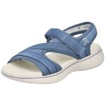Rieker Sandale V2166 blau Damen