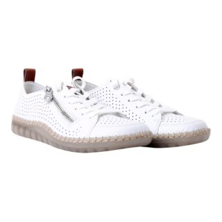 Rieker Sneaker N2405-80 (Glattleder) weiss Damen