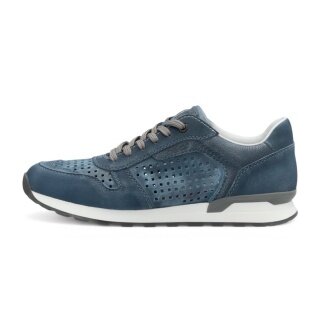 Rieker Sneaker (Glattleder) U0312 blau Herren