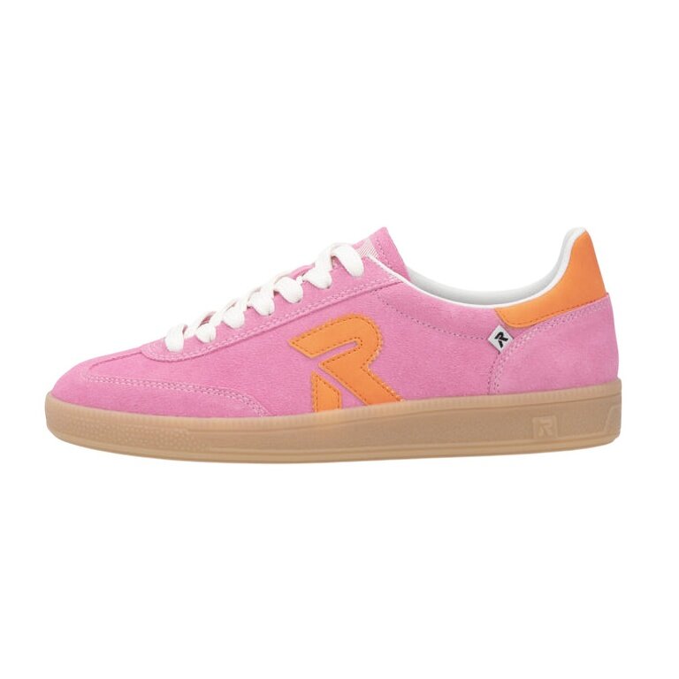 Rieker Sneaker San Diego (Glattleder) rosa/pink Damen