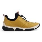 Rieker Sneaker Slipper (Kunstleder, Schnellschnürsystem) 45951 gelb Damen