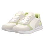 Rieker Sneaker (Glattleder) W2400 weiss/grau/grün Damen
