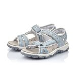 Rieker Trekkingsandale 68879-12 himmelblau Damen