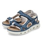 Rieker Trekkingsandalen 64066-14 (leichte und flexible Sohle) blau Damen
