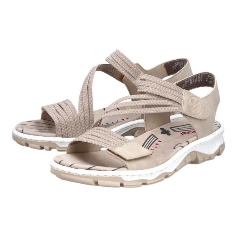 Rieker Trekkingsandalen 68871-62 beige Damen
