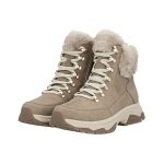 Rieker Winterstiefel W3971-20 (Stiefel mit seitlichen Reissverschluss und Innenfutter) beige Damen
