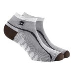 Rohner Sportsocke R-Ultra Light (leicht, perfekte Passform) weiss/grau - 1 Paar