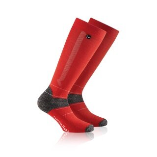 Rohner Winter-Skisocke SAC Nordic Light (leichte Polsterung, warm) rot - 1 Paar