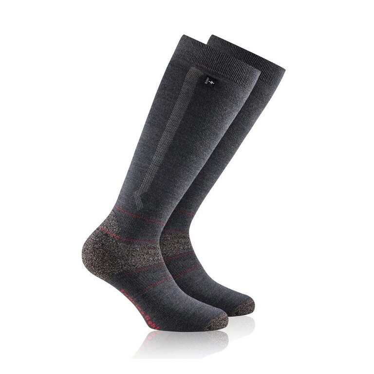 Rohner Skisocke Touring Light (strapazierfähig, atmungsaktiv) grau - 1 Paar