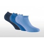 Rohner Basic Tagessocken Sneaker New hellblau/navy/marine - 3 Paar