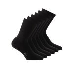 Rohner Tennissocken Crew Basic (superweich) schwarz - 3 Paar